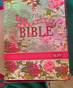 KJV Holy Bible, My Creative Bible, Faux Leather Flexcover - Ribbon Marker, King James Version, Pink Floral 77 81GFrkWg65L