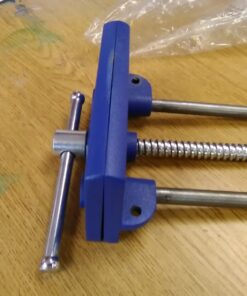 IRWIN Woodworking Vise, 6-1/2-Inch (226361) Silver/Blue 64 81GFzlHCanL