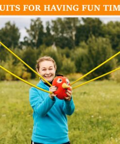Catapult Slingshot Water Balloon Launcher - Adult Party Games 120 Yard Games Water Balloon Launchers Kids Outdoor Toys for Family Water Yard Toys Balloon Launcher Sling Shot - Slingshots for Adults 17 81GOf01va4L