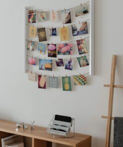 Umbra Hangit Wall Memo and Picture Frame 26"X30" White 36 81GPYNldRdL