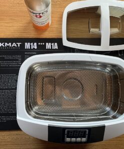 iSonic P4820-WSB Commercial Ultrasonic Cleaner, 2.6Qt/2.5L/White Color, Stainless Steel Wire Mesh Basket, 110V 02. P4820-WSB 18 81GR9C16FQL