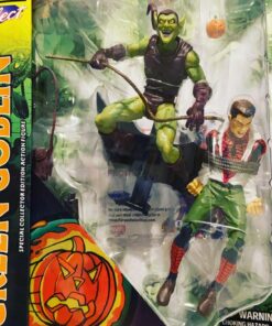 Diamond Select Toys Marvel Select: Classic Green Goblin vs. Spider Man Action Figure 5 81GS8w21gWL