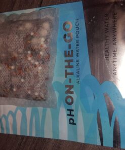 pH On-The-Go Portable Water Filter - Alkaline Pouch Filter for Water Bottles, Jugs, Pitchers, Container - High pH Water Alkalizer for Pure Drinking Water - 98 litres / 26 Gallons (3-Pack) 30g (3 Pack) 3 Pack 23 81GSxaIrSL