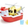 Green Toys Rescue Boat with Helicopter Red, 1 EA 48 81GT9visFjL