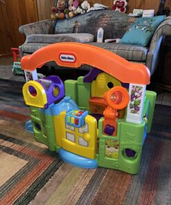 Little Tikes Activity Garden Playhouse for Babies, Infants and Toddlers - Easy Set Up Indoor Toys with Playtime Activities, Sounds, Games for Boys Girls Ages 6 Months to 3 Years 45 81GTc0yEVNL