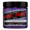 MANIC PANIC Electric Amethyst Purple Hair Dye - Classic High Voltage - Semi Permanent Bright Purple Hair Color With Violet And Blue Undertones - Vegan, PPD & Ammonia Free (4oz) 4 Fl Oz (Pack of 1)