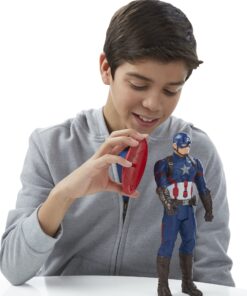 Marvel Titan Hero Series Captain America Electronic Figure 17 81GTzO5XifL