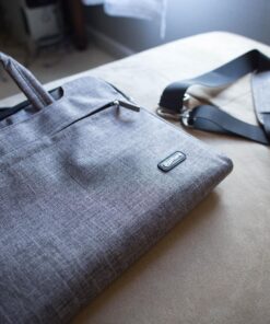 Qishare Laptop Case Laptop Shoulder Bag 11.6-12" Gray Lines 86 81GVi6ZvQoL