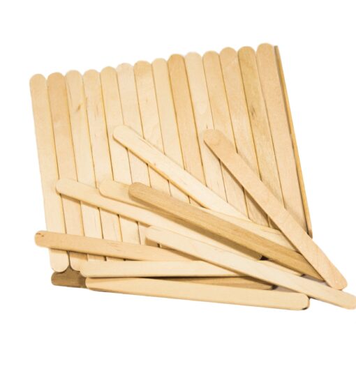 Perfect Stix Wooden Craft Sticks/Ice Cream Sticks 4.5" Length ( pack of 100) 100ct