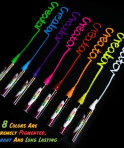 Liquid Chalk Markers Chalkboard Pens 8 Pack Window Markers Erasable Chalk Blackboard Pen Washable Wet Dry Erase Glass Markers Non Toxic Car Window Marker 28 81GXujXaVUL