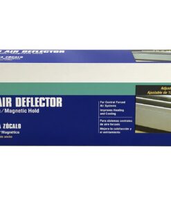 Frost King HD13 Heat and Air Deflector with Dust Filter, Unbreakable, Clear Plastic, Magnetic hold for Central Forced Air Systems, Adjustable 10" to 14" With filter, expands from 10" to 14" 5 81GYC4dlcWL