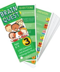 Brain Quest 3rd Grade Q&A Cards: 1000 Questions and Answers to Challenge the Mind. Curriculum-based! Teacher-approved! (Brain Quest Smart Cards) 16 81GYJ9XerwL
