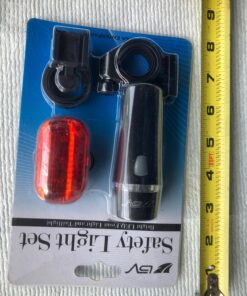 BV Bike Lights, Super Bright with 5 LED Bike Headlight & 3 LED Rear, Bike Lights for Night Riding with Quick-Release, Waterproof Bicycle Light Set, Bike Accessories, Bicycle Accessories, Flashlight Battery Powered 60 81GYLWeRu7L