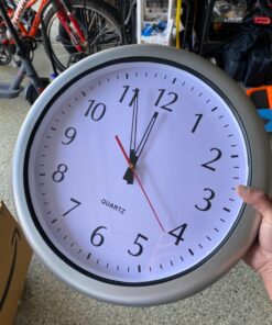Poolmaster 52601 Indoor or Outdoor Clock, Silver 20 81GYxkqRuCL