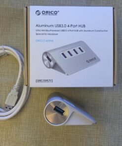 4-Port USB 3.0 Hub ORICO Aluminum USB Hub with 3.3ft Extend Cable, Portable Data Hub for MacBook, Mac Pro/Mini, iMac, XPS, Surface Pro, Notebook PC, USB Flash Drives, Mobile HDD Silver 28 81GZmykbWfL