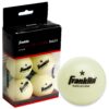 Franklin Sports Glow in The Dark Ping Pong Balls - Official Size + Weight 40mm Table Tennis Balls - One Star Glow in The Dark Ping Pong Balls - Durable High Performance Balls - Green - 6 Pack Pack of 6 - Glow-in-the-Dark 11 81Ga0nN47vL