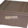MTM ACR8-72 Ammo Crate Utility Box | Ammo, Survival or Hunting Gear Storage | O-Ring Seal for Water Resistant Dry Storage | Double Padlock tapped for Security | Carries 85lbs of Gear | Dark Earth 16 81GaDdxHg4L