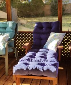 Greendale Home Fashions Rectangle Outdoor Accent Pillows in Painted Paisley (Set of 2), Baltic 19 81GfYrAlJfL