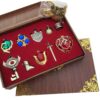 The Legend of Zelda Twilight Princess & Hylian Shield & Master Sword finest collection sets keychain/necklace/jewelry series Red-10set 5 81GgGO0goKL