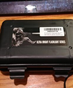 WINDFIRE Waterproof Green Light LED Coyote Hog Hunting Light Lamp Tactical Flashlight Torch with Pressure Switch and Rail Rifle Mount for Picatinny 33 81GgadegBmL