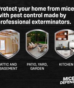 Exterminators Choice Mice Defense | 32 Ounce | Mice Repellent | Easy Pest Control for Mice | Uses Peppermint Oil to Keep Them Away 11 81Ghd28D0GL
