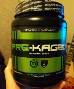 Kaged Original Pre Workout Powder | Fruit Punch | Pre-Kaged | Formulated with Creatine, Beta Alanine, Pure Caffeine | 20 Servings Pre-Kaged (Fruit Punch) 20 Servings (Pack of 1) 32 81GiMkkj oL
