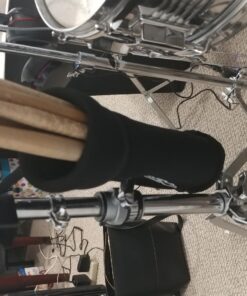 On-Stage DA100 Clamp-On Drum Stick Holder,Black Black 17 81Gj2UktggL