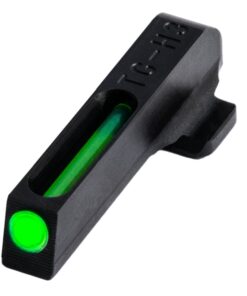 Alternative view of Truglo TFO Tritium & Fiber-Optic Handgun Sight Snag-Resistant Glowing Front & Rear Night Sights, Compatible with Springfield Armory XD Series Yellow Rear Sight
