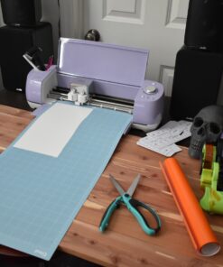 Cricut LightGrip Cutting Mats 12in x 24in, Reusable Cutting Mats for Crafts with Protective Film, Use with Printer Paper, Vellum, Light Cardstock & More for Cricut Explore & Maker (1 Count) 12 81GrUaVxG7L