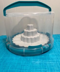 Nordic Ware 50008 Tiered Cake Pop Display Stand, Holds 37 pieces, White 39 81GshznsoML