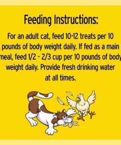 TEMPTATIONS Classic Crunchy and Soft Cat Treats Tasty Chicken Flavor, 16 oz. Tub 27 81Gt0YMRwL