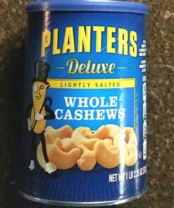 Planters Lightly Salted Deluxe Whole Cashews (1lb 2.25oz Canister) 1.14 Pound (Pack of 1) 56 81GtgaI5mbL