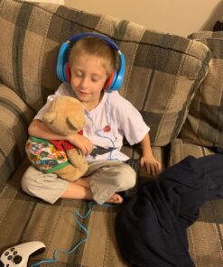 Sakar Kids Safe Over The Ear Headphones, Volume Limiter for Developing Ears, 3.5MM Stereo Jack, Recommended for Ages 3-9 Thomas and Friends 12 81GvSFHygKL