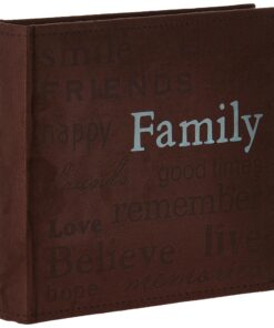 Alternative view of Pioneer Photo Albums TXT-200BN 4" x 6" Faux Suede Album (200 Photos), Multicolor