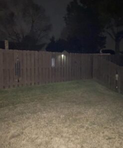 OTHWAY Solar Fence Post Lights Wall Mount Decorative Deck Lighting, Black, 4 Packs 34 81H08M0e7lL