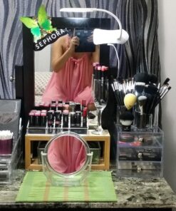 Clip Desk Lamp Table LED Bulb Lamps Set USB Outlet White Modern Shade Gooseneck Dimmable Light Clamp Base Touch Sensor Switch Charging Battery Office Room Bedroom Dorm Kids Small Girls Study Reading 32 81H6Oy4jgvL