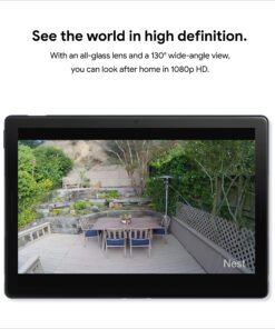 Google Nest Cam Outdoor 2-Pack - 1st Generation - Weatherproof Outdoor Camera - Surveillance Camera with Night Vision - Control with Your Phone 44 81H78OE1HzL
