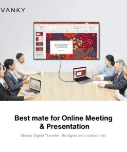 Mini DisplayPort to HDMI Cable,iVANKY Mini DP (Thunderbolt) to HDMI Cable 6.6ft,Nylon Braided,Aluminum Shell,Optimal Chip Solution for MacBook Air/Pro,Surface Pro/Dock,Monitor,Projector and More-1080P 1-Pack 6.6 FT 39 81H7CQoNDtL