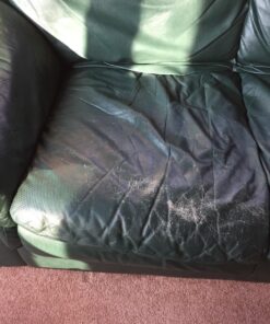 The Original Leather Recoloring Balm by Furniture Clinic - 16 Color Options - Leather Repair Kit for Furniture - Restore Couches, Car Seats, Clothing - Non-Toxic Leather Repair Cream (Pine Green) Pine Green 48 81HAAnAxzNL