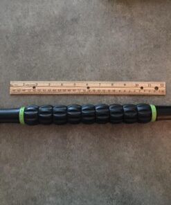 Naipo Muscle Roller Stick - Sports Massage Stick for Relax and Relieve Muscle Soreness, Legs and Back Recovery - 18" in Black Green 29 81HDG5zrRIL
