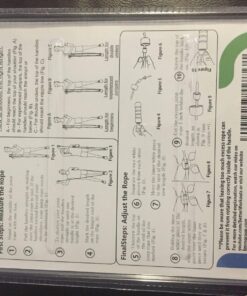 Limm Adjustable Jump Rope for Workout - All-Purpose Exercise Jump Rope Kids & Adults Love with Tangle-Free, Comfortable Foam Handles - Best Slimming, Cardio & Endurance Training Red 48 81HGcUvGxrL