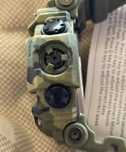 Gosasa Men's Watches Multi Function Military S-Shock Sports Watch LED Digital Waterproof Alarm Watches… A _1520_camouflage&green 32 81HGgVPZIpL