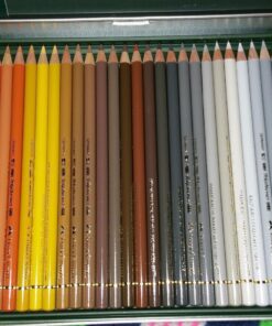 Faber-Castell Polychromos Artists' Color Pencils - Tin of 120 Colors - Premium Quality Artist Pencils 120 Count (Pack of 1) 54 81HHcHPJ5KL