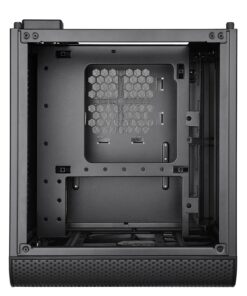 Thermaltake Core V1 SPCC Mini ITX Cube Gaming Computer Case Chassis, Interchangeable Side Panels, Black Edition, CA-1B8-00S1WN-00 96 81HHtrwiCVL