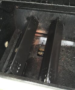 Hongso PPG371 (4-Pack) Porcelain Steel Heat Plate, Heat Shield, Heat Tent, Burner Cover, Vaporizor Bar Replacement for Grill Master 720-0697, 720-0737, Nexgrill 720-0830H, 720-0783E Gas Grill Models 4 20 81HI1QlBEZL