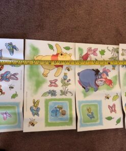 RoomMates RMK1630SCS Winnie The Pooh Peel and Stick Wall Decals 10 inch x 18 inch 26 81HIChmjmQL