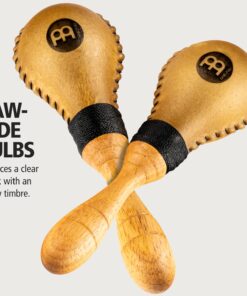 Alternative view of Meinl Percussion MSM2 Natural Rawhide Maracas Miniature