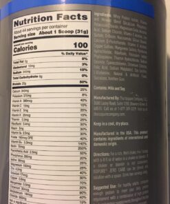 Isopure Protein Powder, Creamy Vanilla Whey Isolate with Vitamin C & Zinc for Immune Support, 25g Protein, Zero Carb & Keto Friendly, 44 Servings, 3 Pounds (Packaging May Vary) 44 Servings (Pack of 1) 46 81HJoXc2izL
