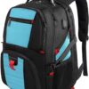 YOREPEK Travel Backpack, Extra Large 50L Laptop Backpacks for Men Women, Water Resistant College Student Bookbag Airline Approved Business Work Bag with USB Charging Port Fits 17 Inch Computer, Blue 65 81HK1MtqAsL