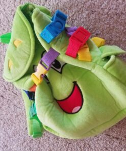 Buckle Toys - Buddy Activity Backpack - Educational Pre-K Learning Activity Toy - Zippered Pouch for Storage - Great Gift for Toddlers and Kids 56 81HKoFOBsL